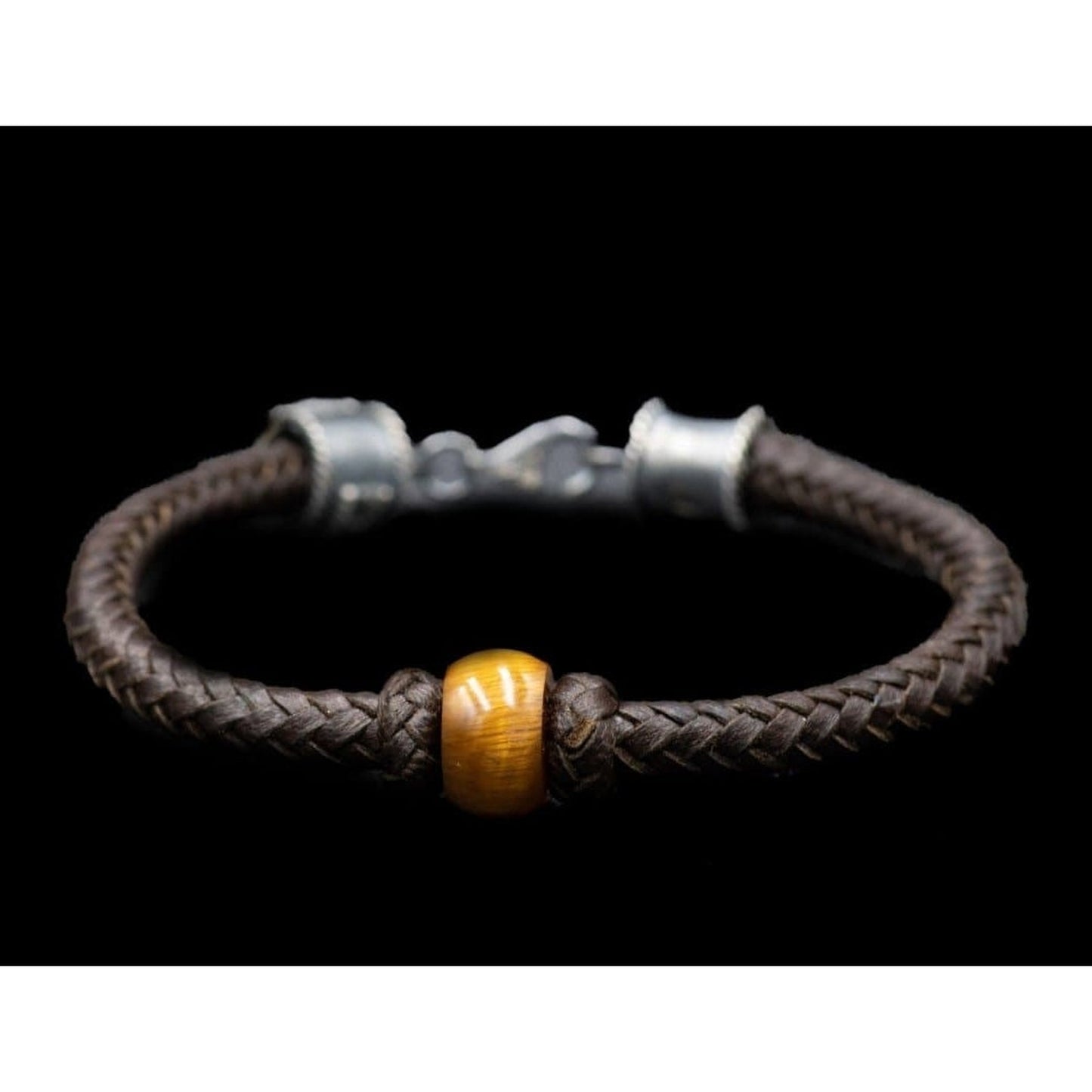 LEATHER STONE BRACELET - Rock and Jewel
