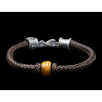 LEATHER STONE BRACELET - Rock and Jewel