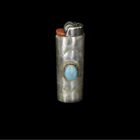 LIGHTER HOLDER (CON TURQUESA) - Rock and Jewel