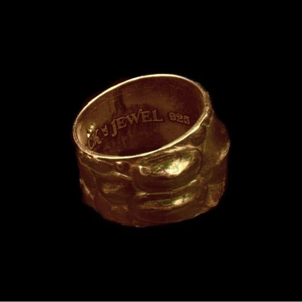 LIZARD RING L - Rock and Jewel