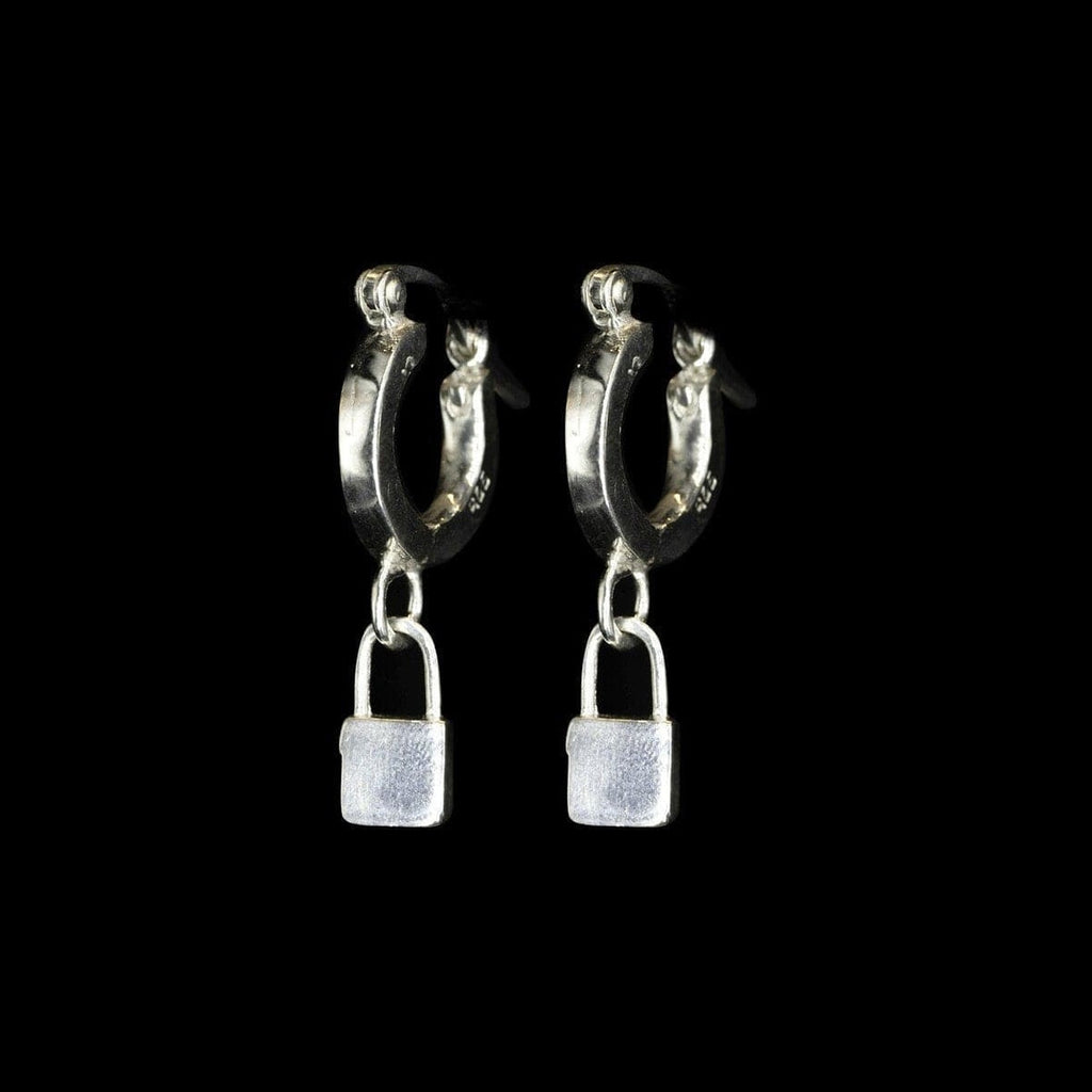 LOCK EARRINGS - Rock and Jewel