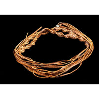 LONG LEATHER NECKLACE - Rock and Jewel