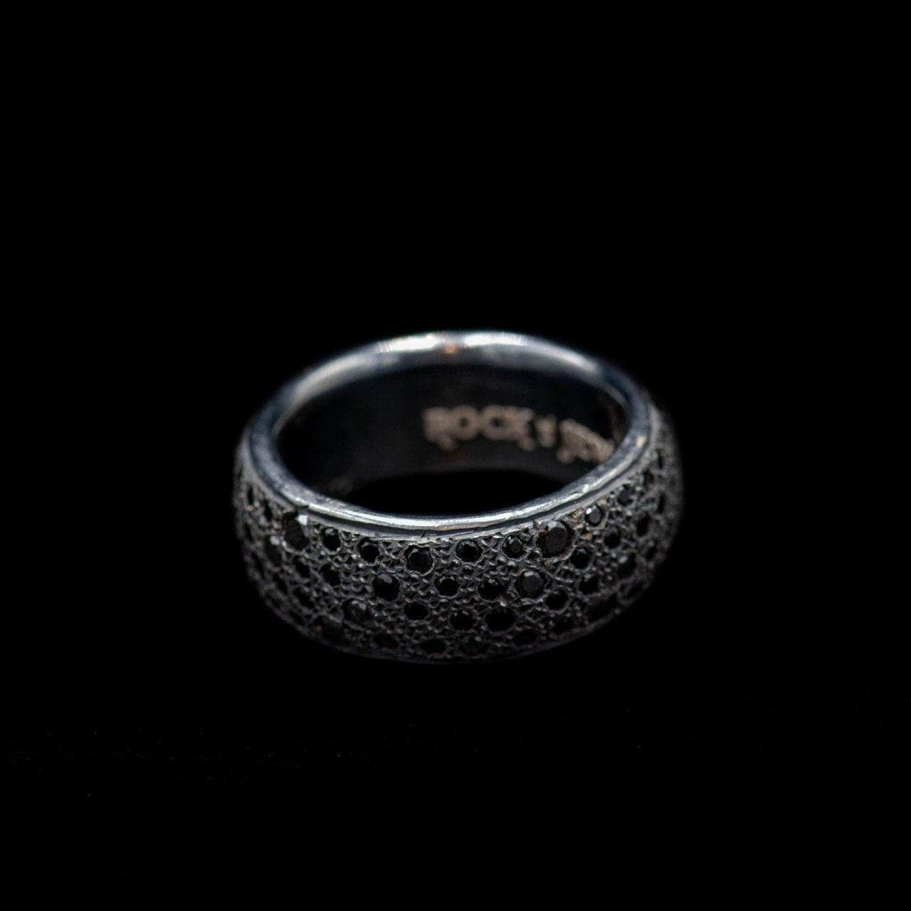 MOUNTAIN BLACK RING - Rock and Jewel