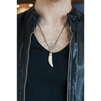 NATURAL WHITE TUSK L - Rock and Jewel