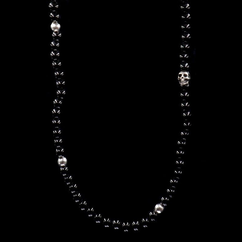 OBSIDIAN BEADS SKULL - Rock and Jewel