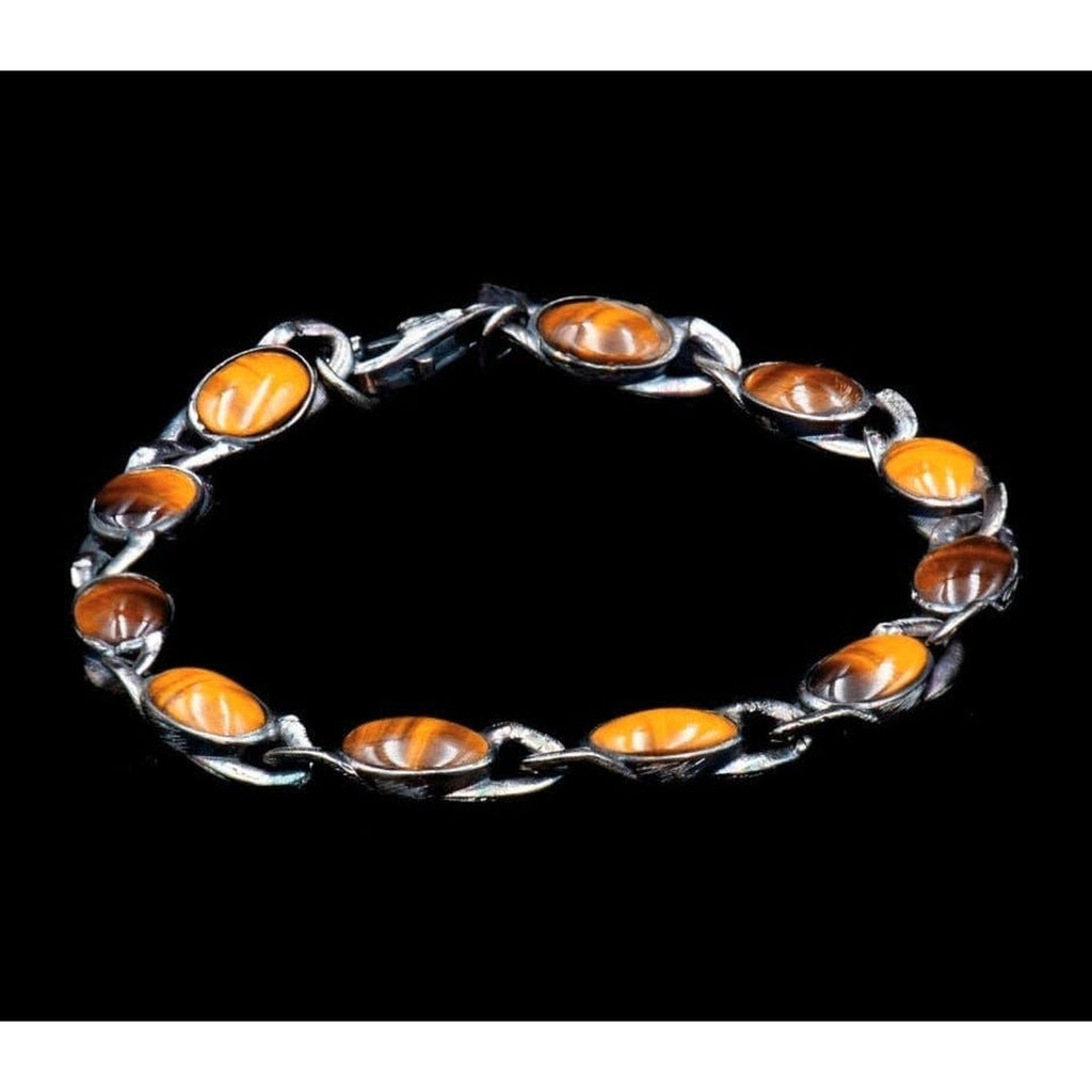 OJO DE TIGRE OVAL BRACELET - Rock and Jewel