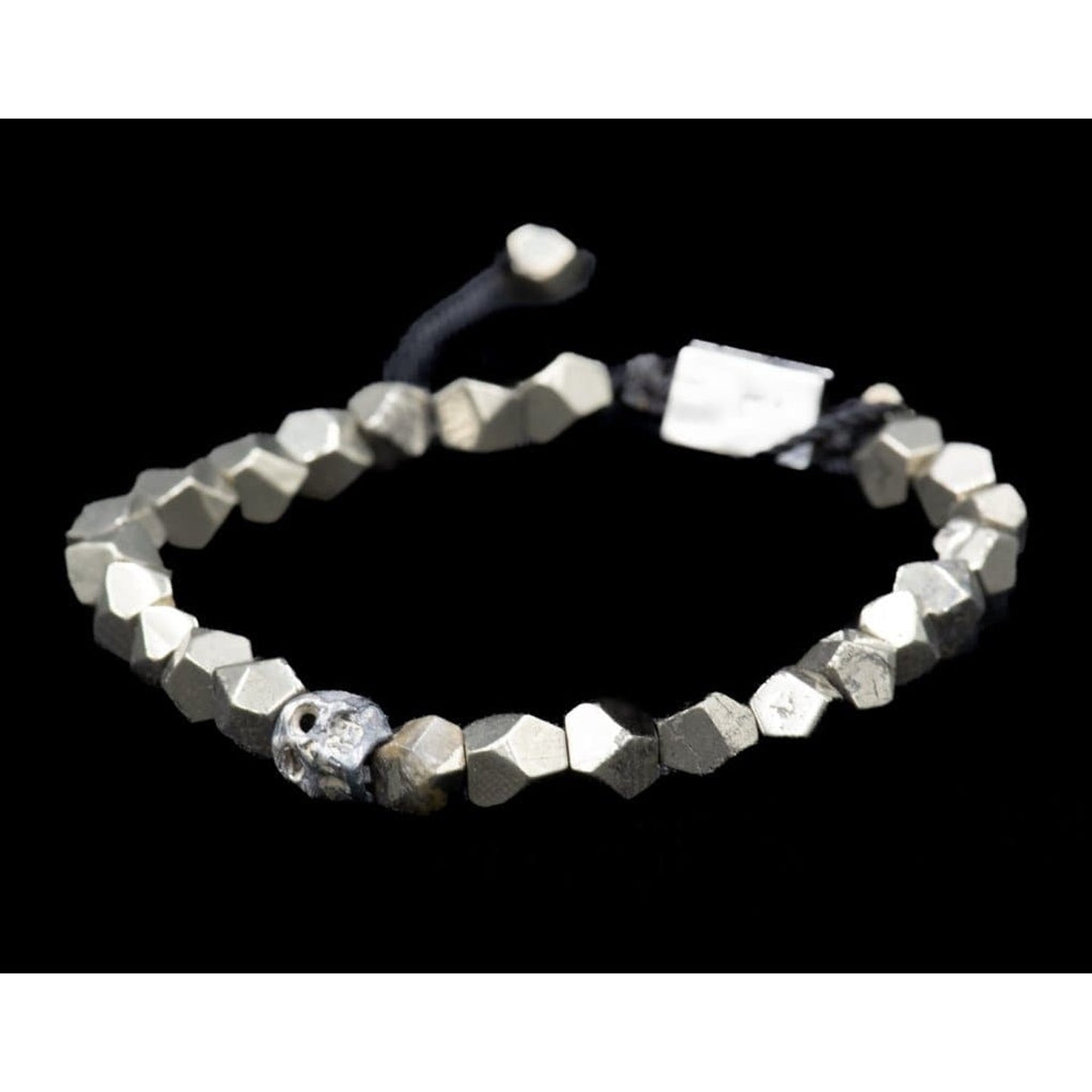 ONE SKULL PIRITE BRACELET