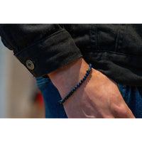 ONE SKULL ZAFIRO BRACELET - Rock and Jewel