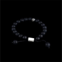 ONE SKULL ONIX BRACELET