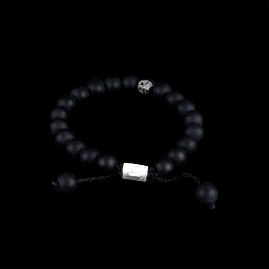 ONE SKULL ONIX BRACELET