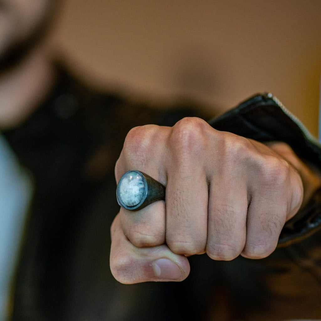 OVAL LUNA RING - Rock and Jewel