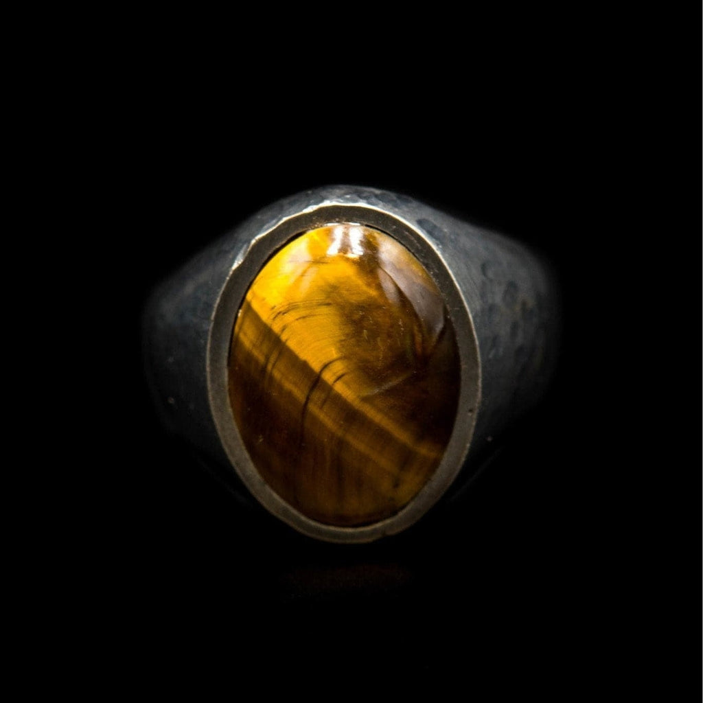 OVAL OJO DE TIGRE RING - Rock and Jewel