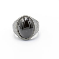OVAL ONIX STONE RING - Rock and Jewel