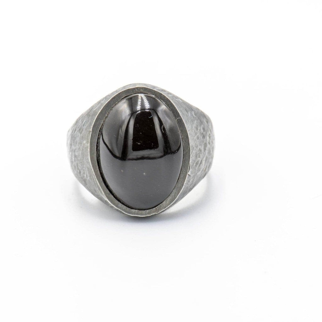 OVAL ONIX STONE RING - Rock and Jewel