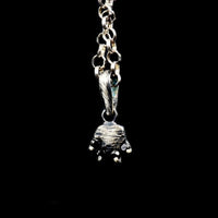 PAW PENDANT BLACK - Rock and Jewel