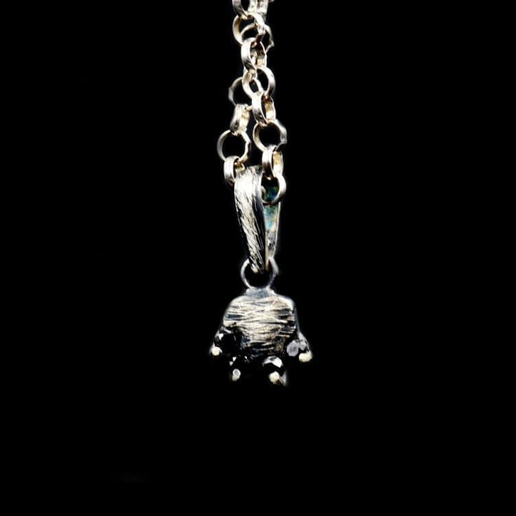 PAW PENDANT BLACK - Rock and Jewel