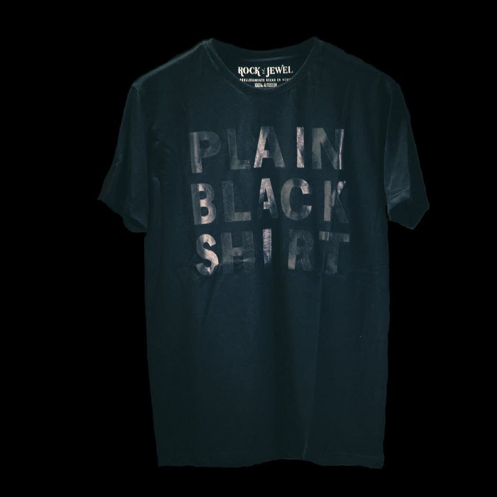 PLAIN BLACK SHIRT - Rock and Jewel