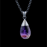 PURPLE CITRINE DROP - Rock and Jewel