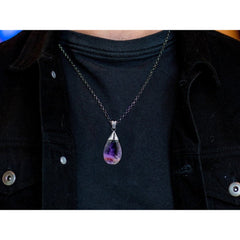 PURPLE CITRINE DROP