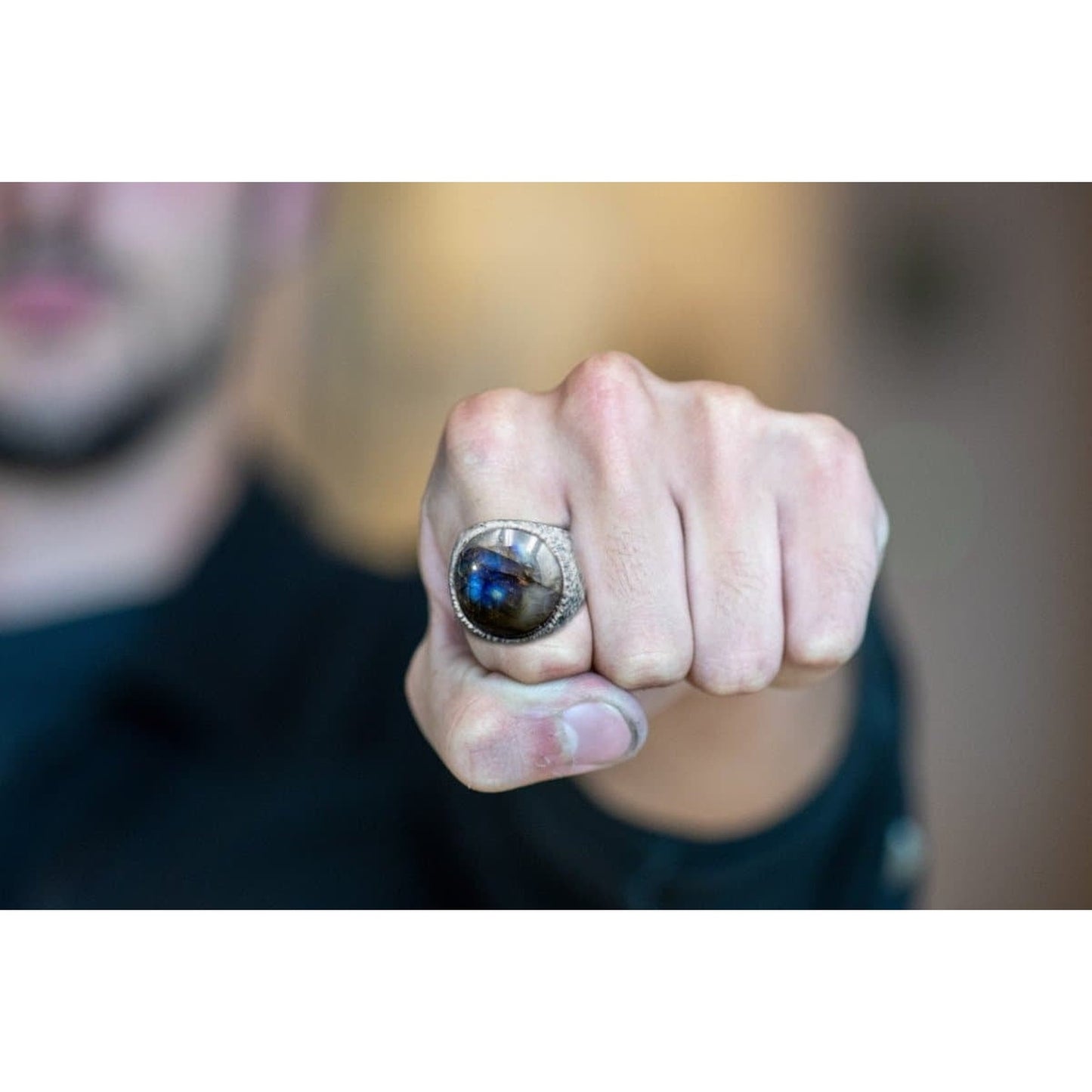 R&J LABRADORITE RING - Rock and Jewel