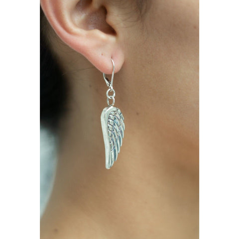 ROCK STAR  ANGEL WINGS EARRINGS