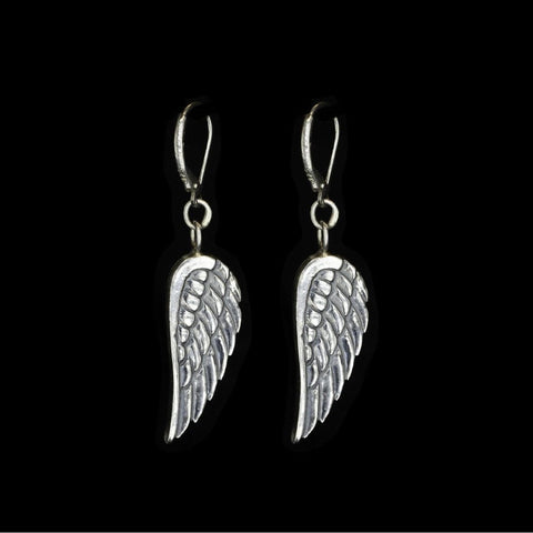 ROCK STAR  ANGEL WINGS EARRINGS