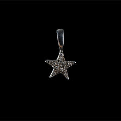 ROCK STAR SILVER SMALL (CON ZIRCONIAS BLANCAS - PAVE)