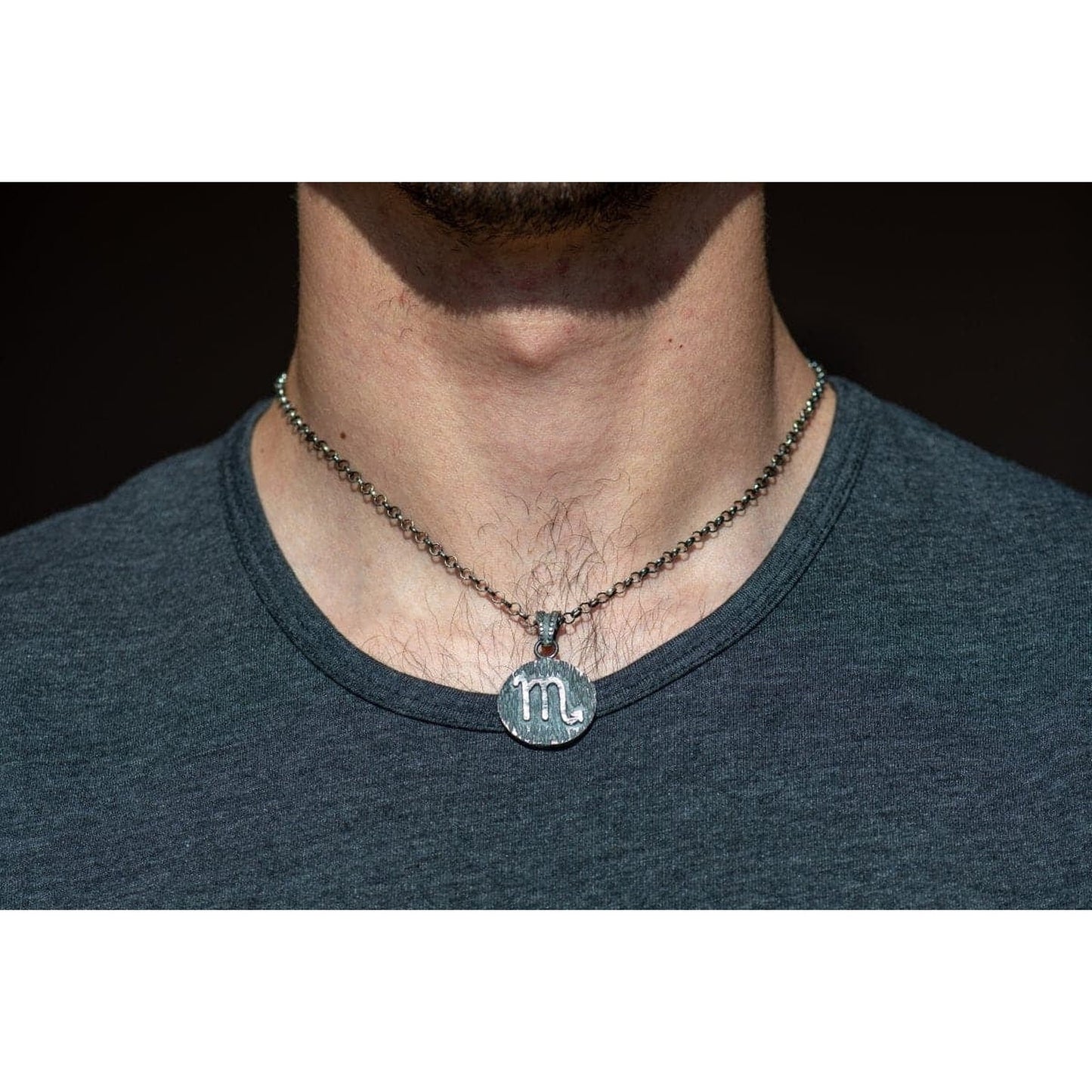 SCORPIO ZODIAC SYMBOL - Rock and Jewel