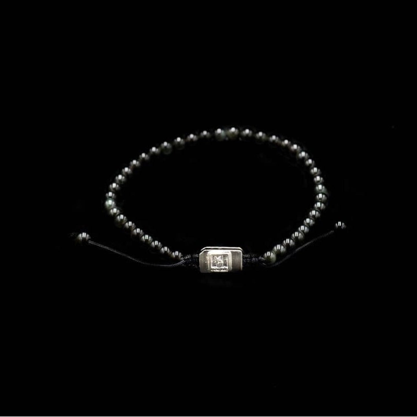 SILVER HEMATITE BRACELET - Rock and Jewel