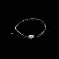 SILVER HEMATITE BRACELET - Rock and Jewel
