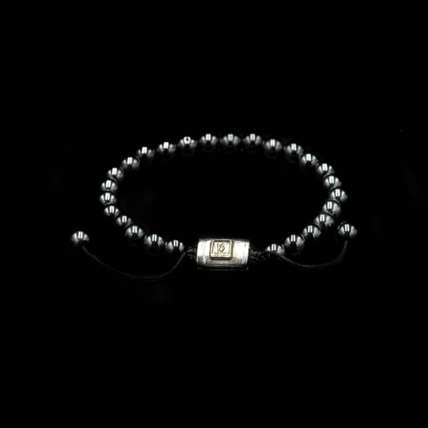 SILVER HEMATITE BRACELET - Rock and Jewel