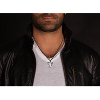 SILVER SHARK TOOTH - Rock and Jewel