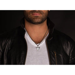 SILVER SHARK TOOTH