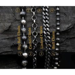 SILVER WILD PANTHER TUSK