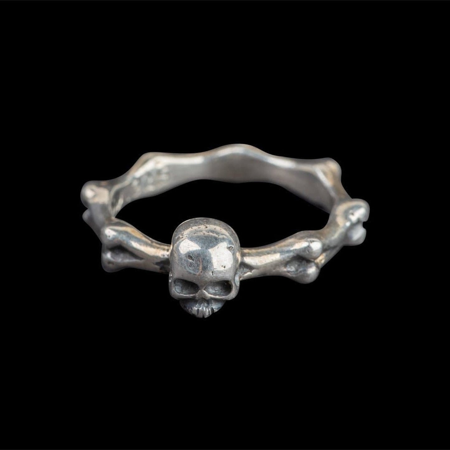SKULL JOE BONE RING - Rock and Jewel