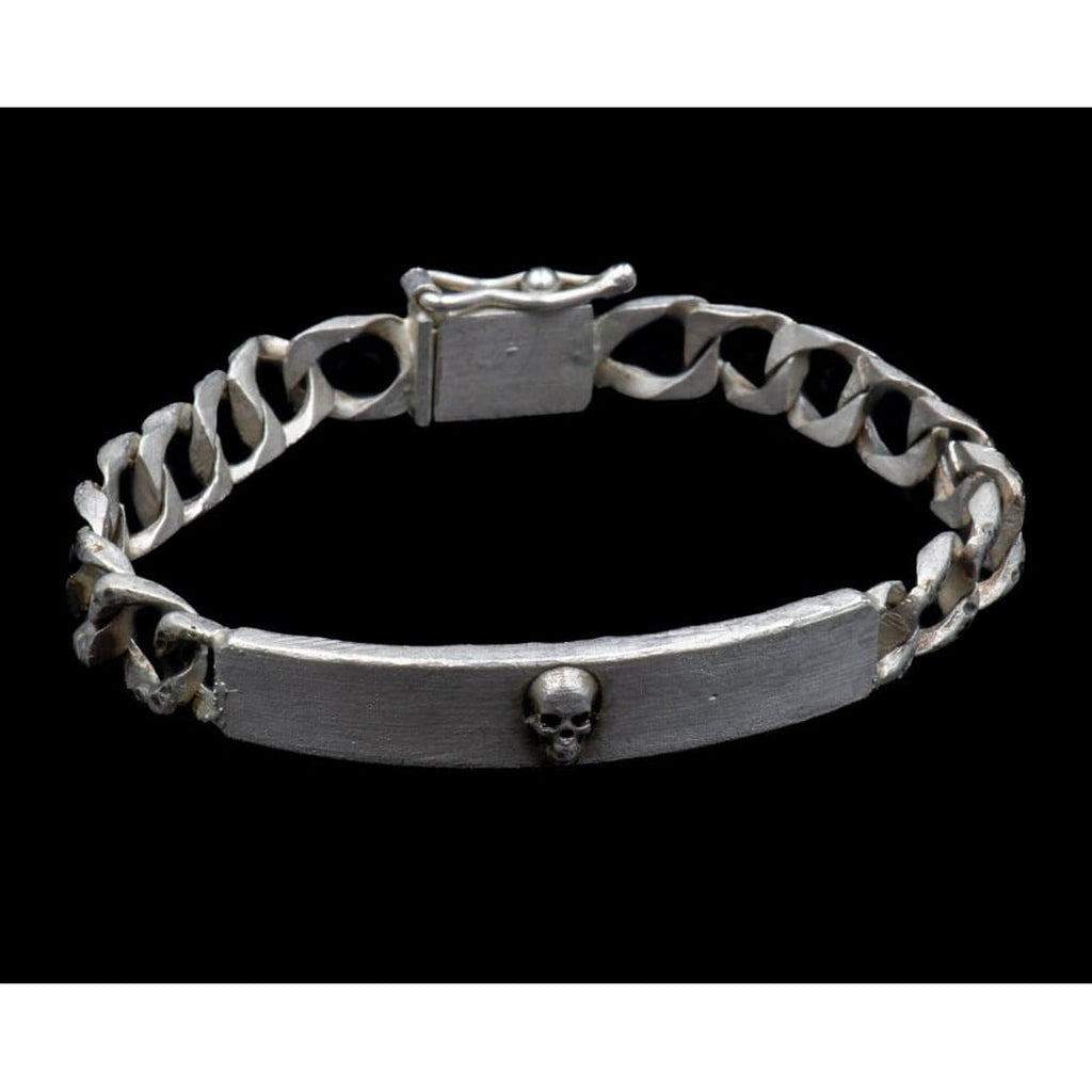 SKULL PLAQUE BRACELET - Rock and Jewel