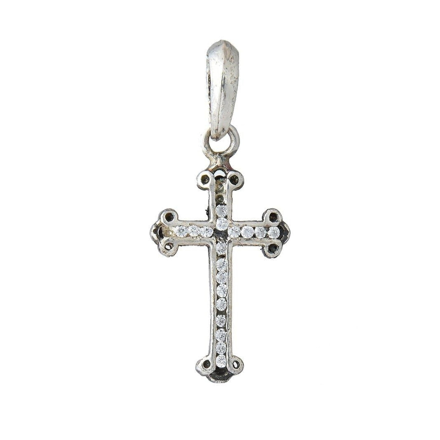 SMALL CROSS TWO SIDES - Rock and Jewel