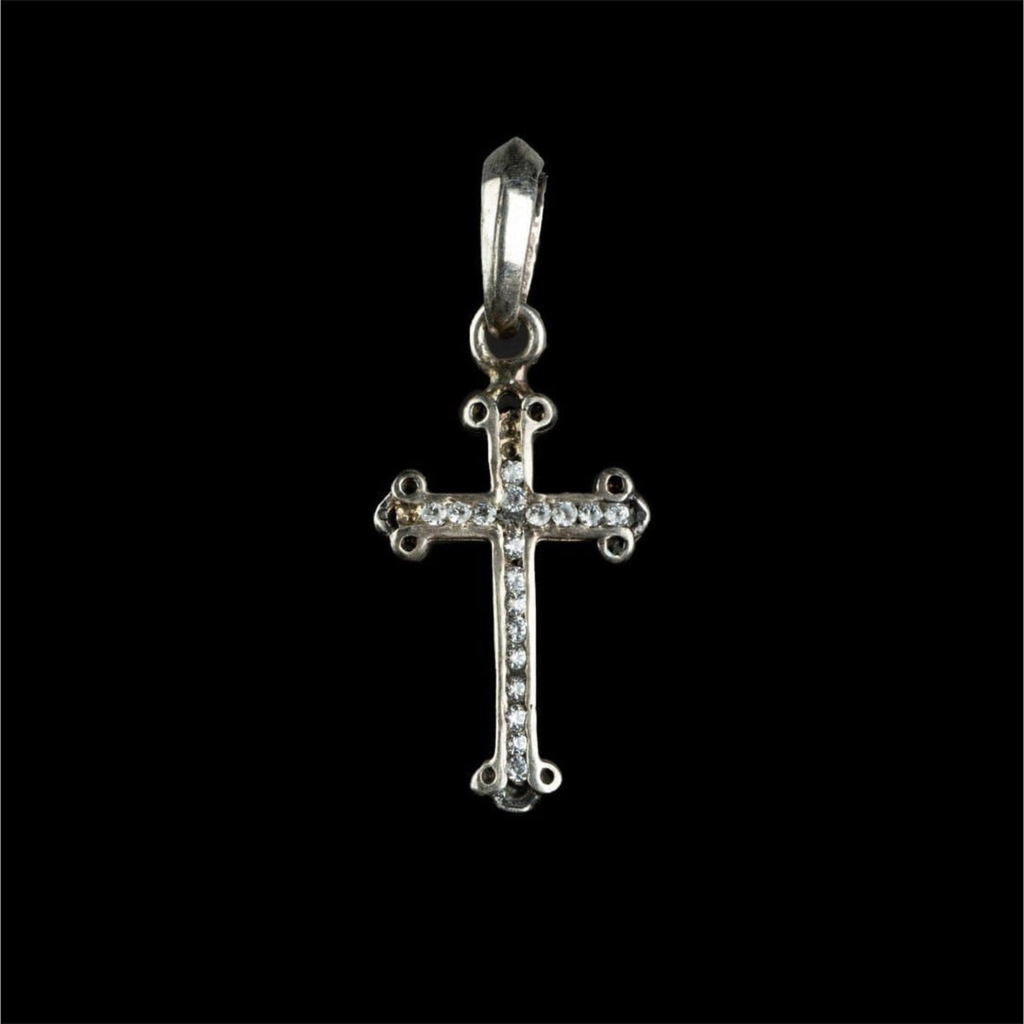 SMALL CROSS TWO SIDES - Rock and Jewel