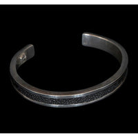SMALL STINGRAY SKIN CUFF - Rock and Jewel