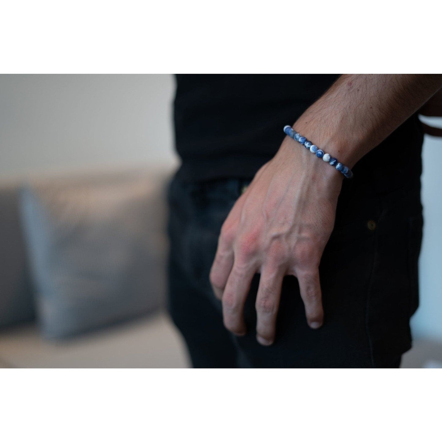 SODALITE MATTE BRACELET - Rock and Jewel