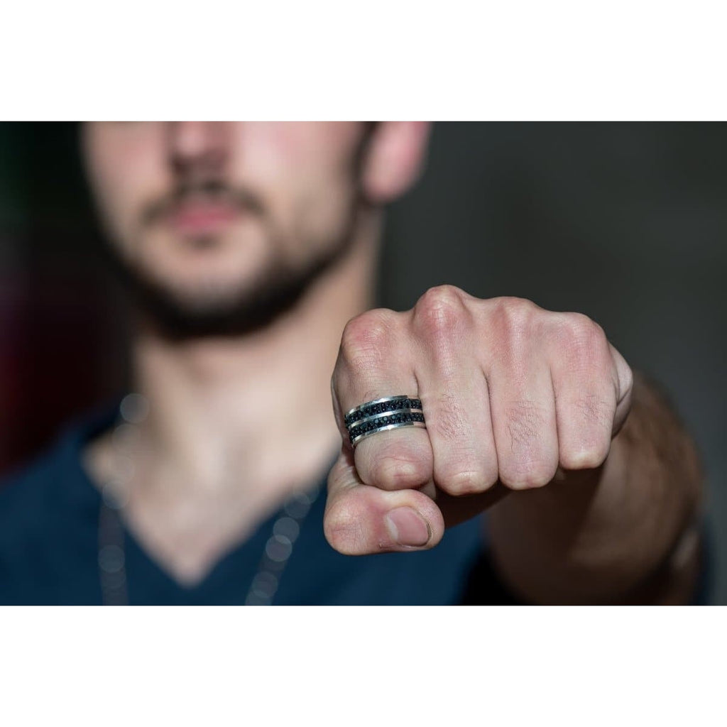 STING RAY DOUBLE RING - Rock and Jewel