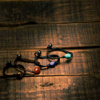 STONE LEATHER BRACELET - Rock and Jewel
