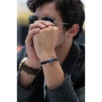 STONE LEATHER BRACELET - Rock and Jewel
