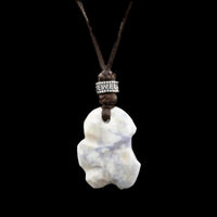 STONE LEATHER NECKLACE II - Rock and Jewel