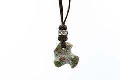 STONE LEATHER NECKLACE II