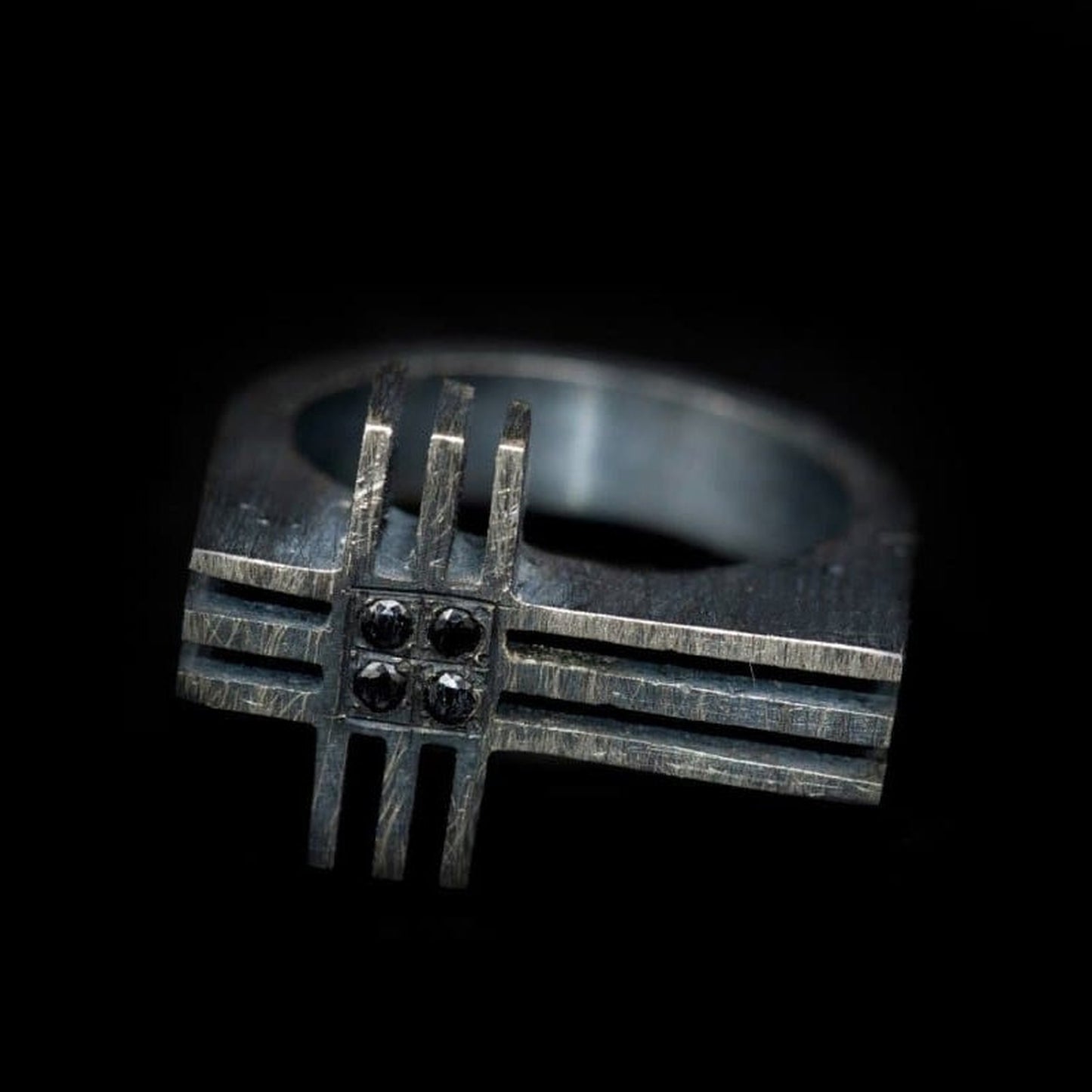 STRIPE CRUZ RING - Rock and Jewel