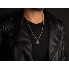 THE YIN YANG DARK SILVER