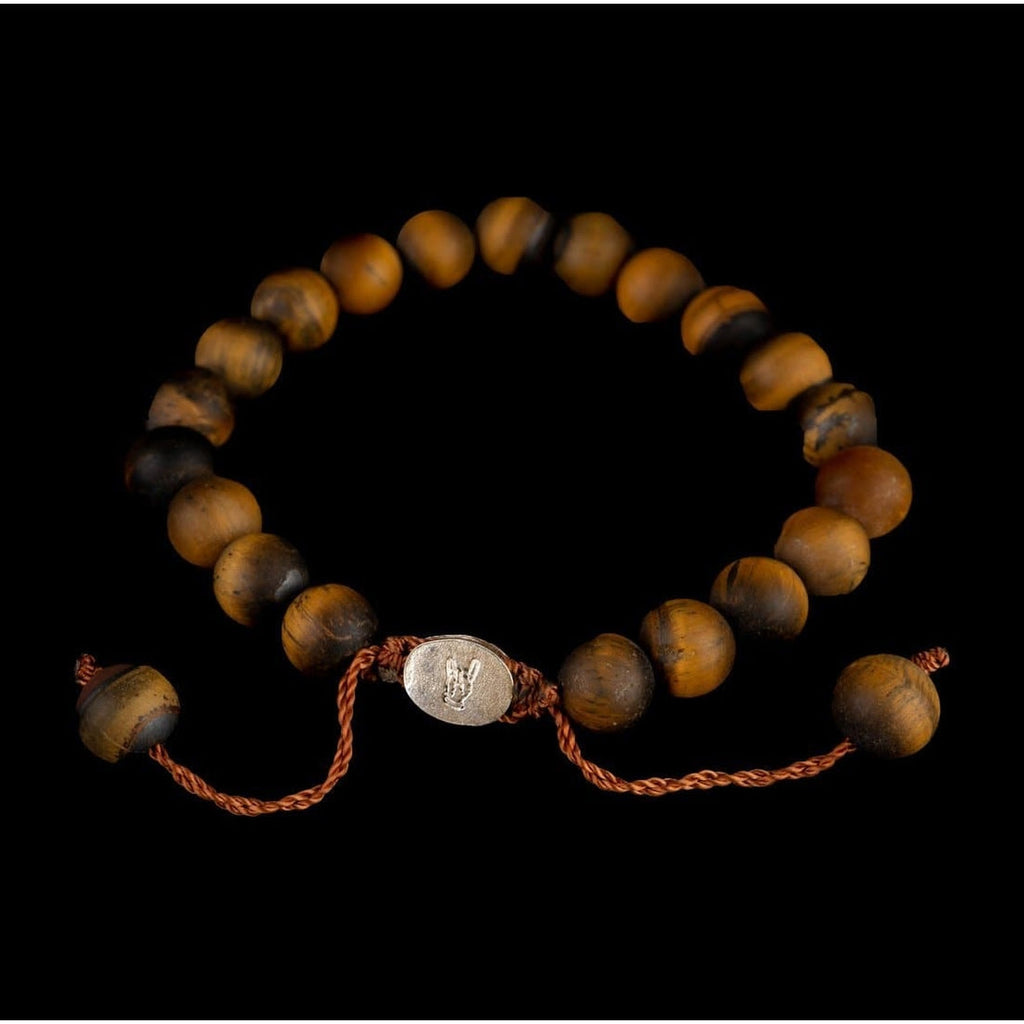 TIGER EYE MATTE BRACELET - Rock and Jewel