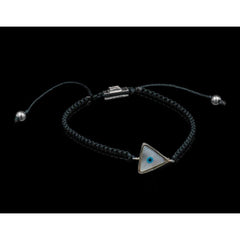 TRIANGLE EYE BRAIDED BRACELET