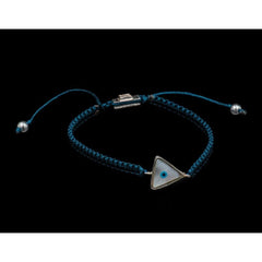 TRIANGLE EYE BRAIDED BRACELET